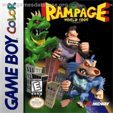 Cover Rampage - World Tour for Game Boy Color